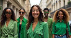 Comment porter le vert : la couleur star de la saison Comment porter le vert : la couleur star de la saison