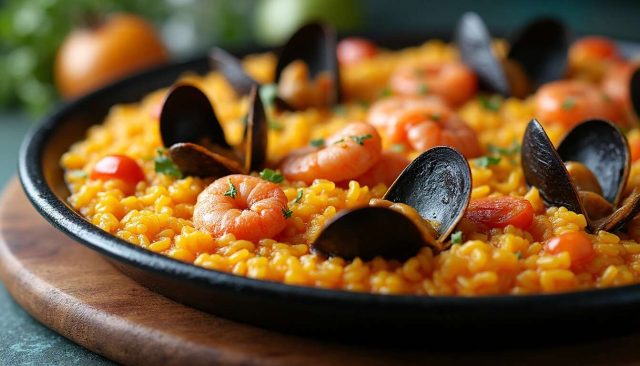 Paella express aux fruits de mer : les saveurs de l&rsquo;Espagne dans votre assiette en moins de 30 minutes