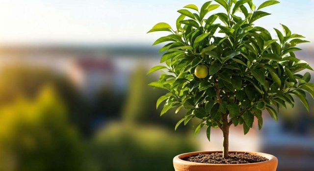 Le fruitier nain qui se plante en pot en septembre et donne des fruits dès le printemps sans entretien